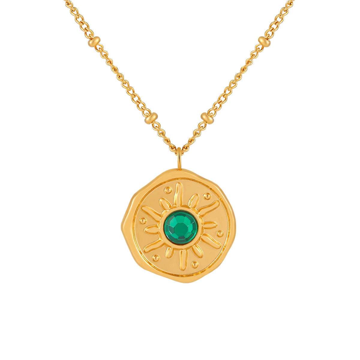 Golden Green Stone