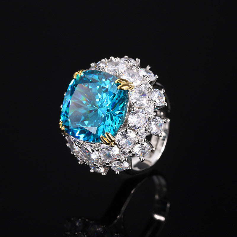 Bird's Nest Cut Sea Blue